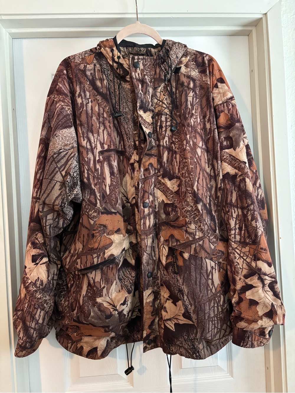 Browning Brown Camo Hooded Jacket